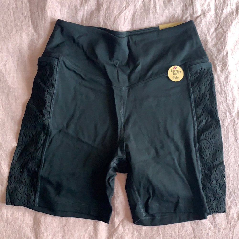 Pink Black Butter Soft Bike Shorts